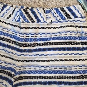 GAP blue and black design Shorts size 8